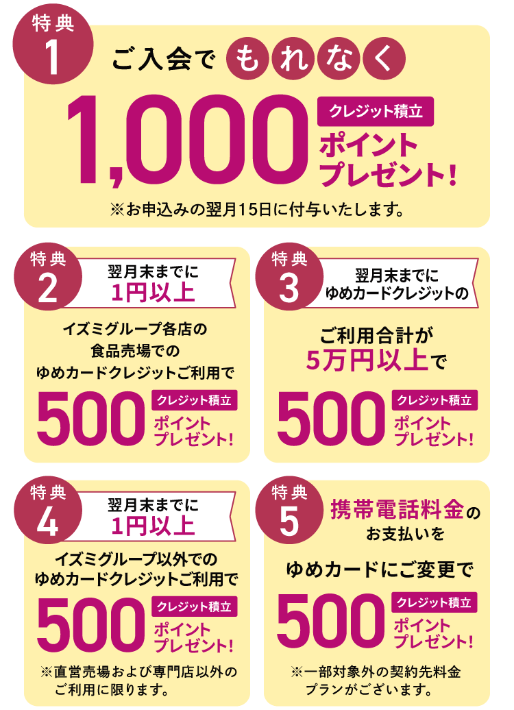 特典