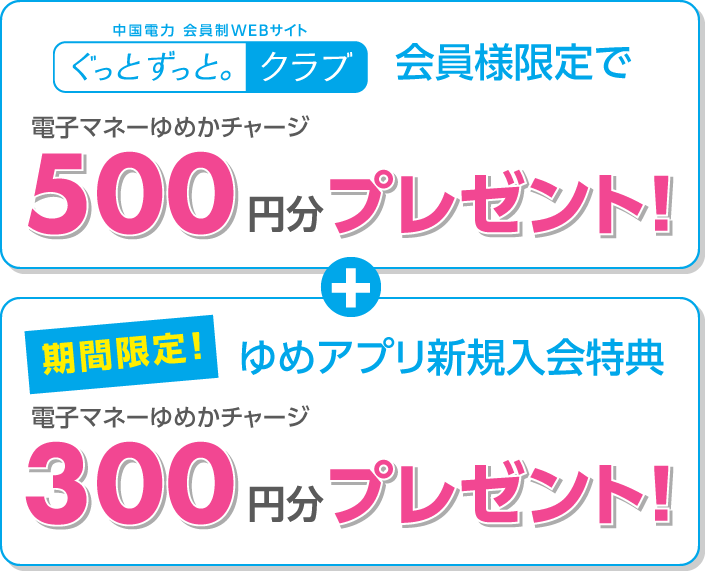 ゆめアプリ入会キャンペーン